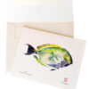 gyotaku note cards by Debra Lumpkins