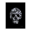 Day of the Dead calavera skull art by Debra Lumpkins