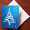 Christmas Tree blank cards by Debra Lumpkins